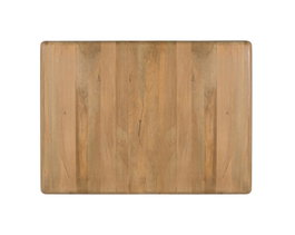 Giner y Colomer Cabecero Madera de Mango, Acabado Natural, Cantos en Media Caña, 1 Unidad